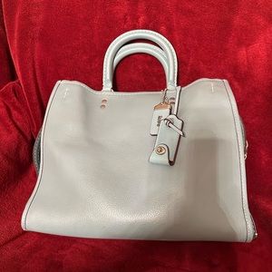 Coach Rogue 31 Sky Blue with Oxblood Lightning